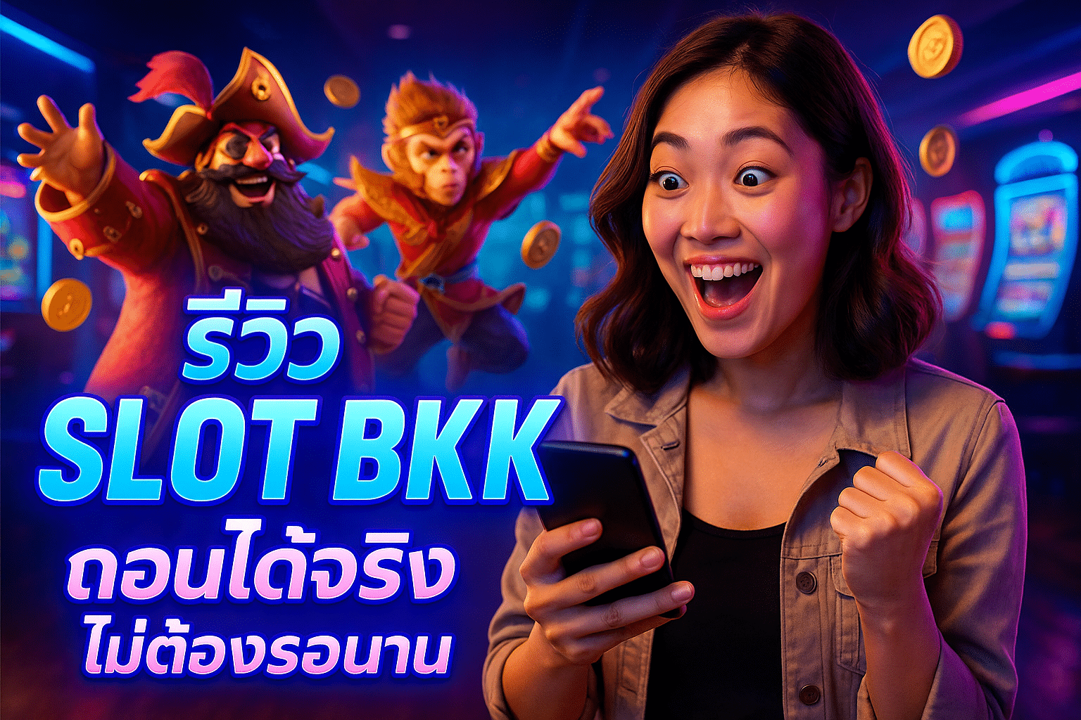 รีวิว SLOT BKK ถอนได้จริง ไม่ต้องรอนาน
