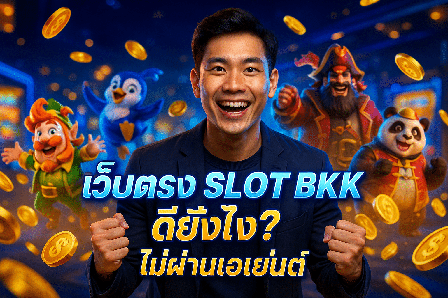 เว็บตรง SLOT BKK ดียังไง? ไม่ผ่านเอเย่นต์