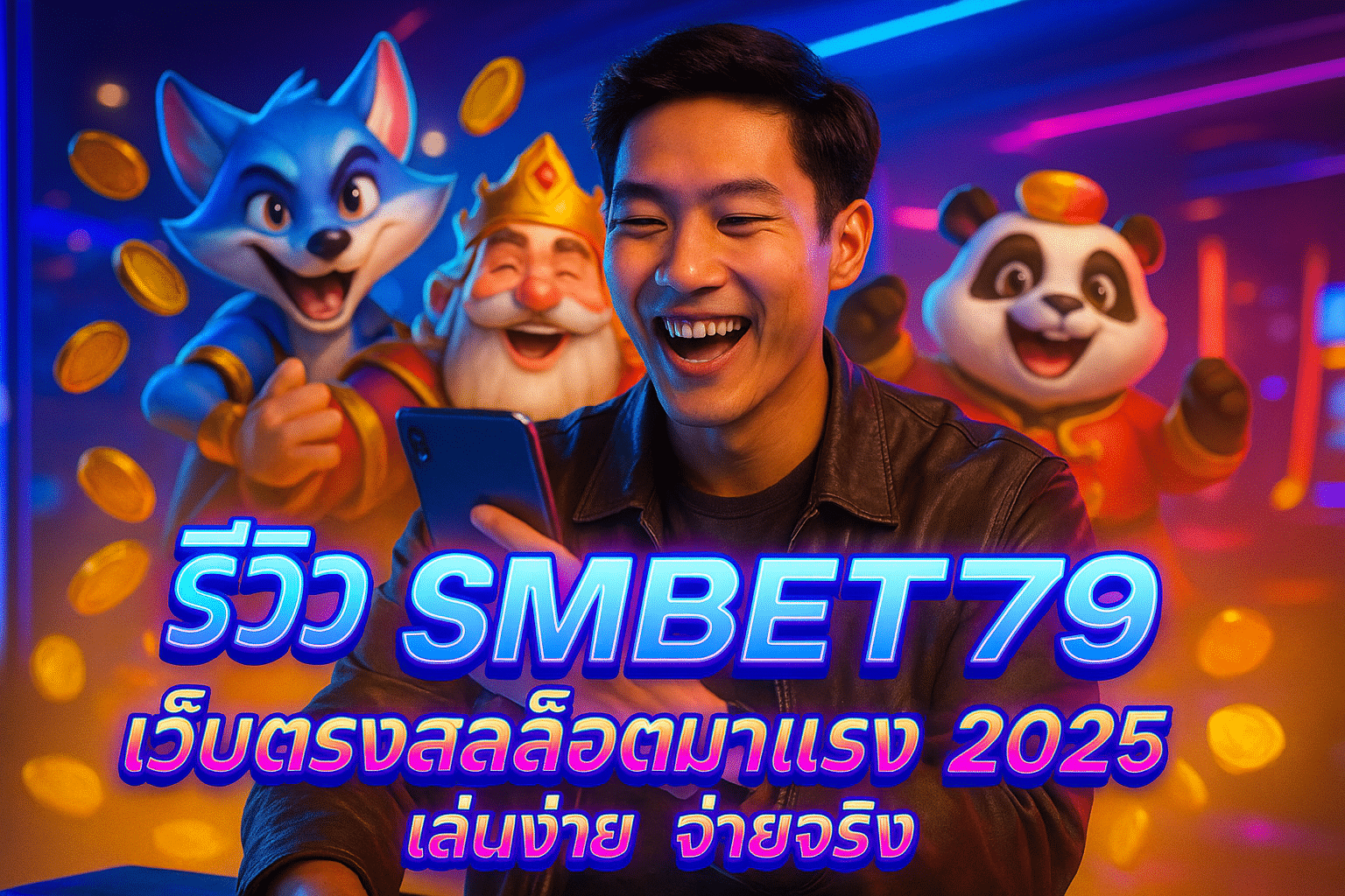 รีวิว SMBET79 เว็บตรงสล็อตมาแรง 2025 เล่นง่าย จ่ายจริง